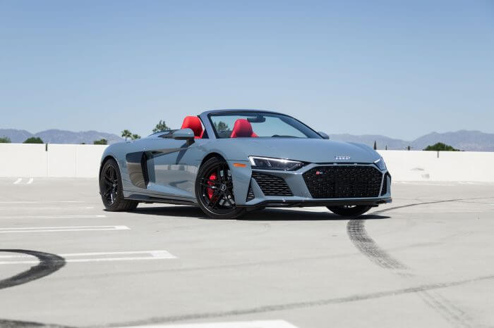 Audi R8 SPYDER Rental Los Angeles scaled